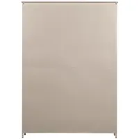 Exhibit XL 3-deurs vitrinekast metaal zand